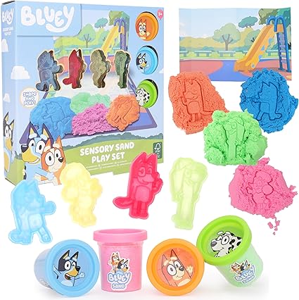 Official Bluey Sensory Sand Play Set