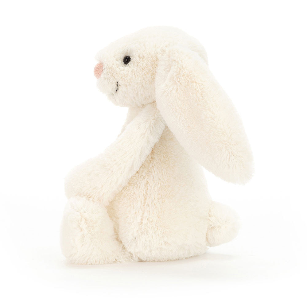 Jellycat Bashful Cream Bunny Stuffed Animal, Small, 7 inches