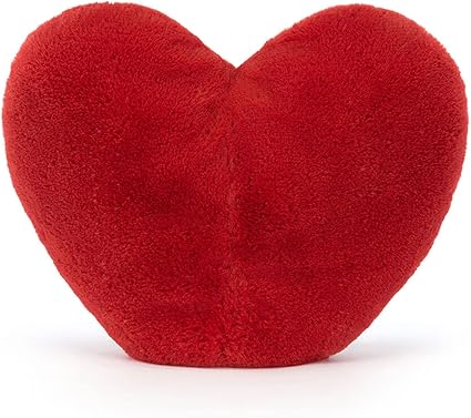 Amuseable Large Red Heart Collectable Stuffed Plush Decoration