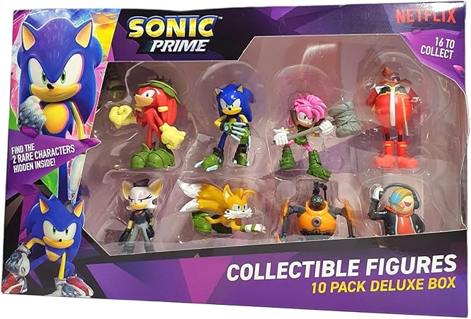 BANDAI Sonic Prime Collectable Figures 12 Pack Set 1