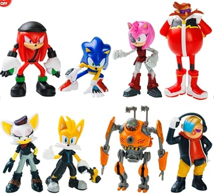 BANDAI Sonic Prime Collectable Figures 12 Pack Set 1